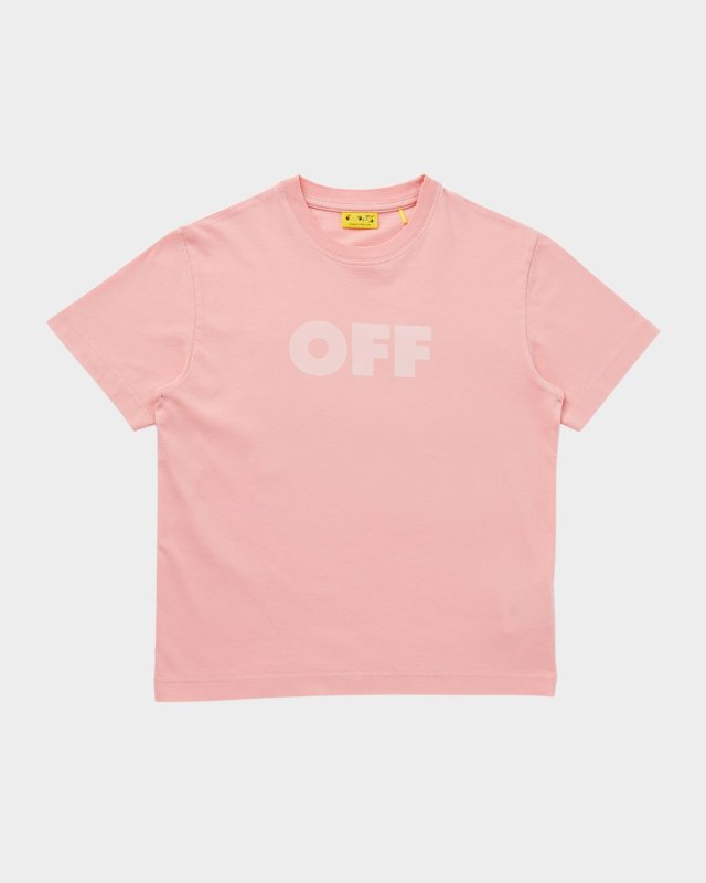 Girl's Logo Graphic Dyed Tee, Size 4-12